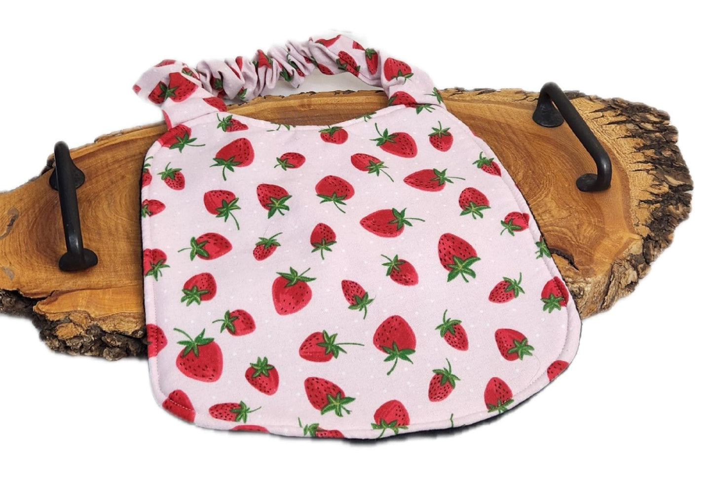 Large Breed Dog Drool Bib: Flannel, Fleece, and Zorb Absorbent Layers