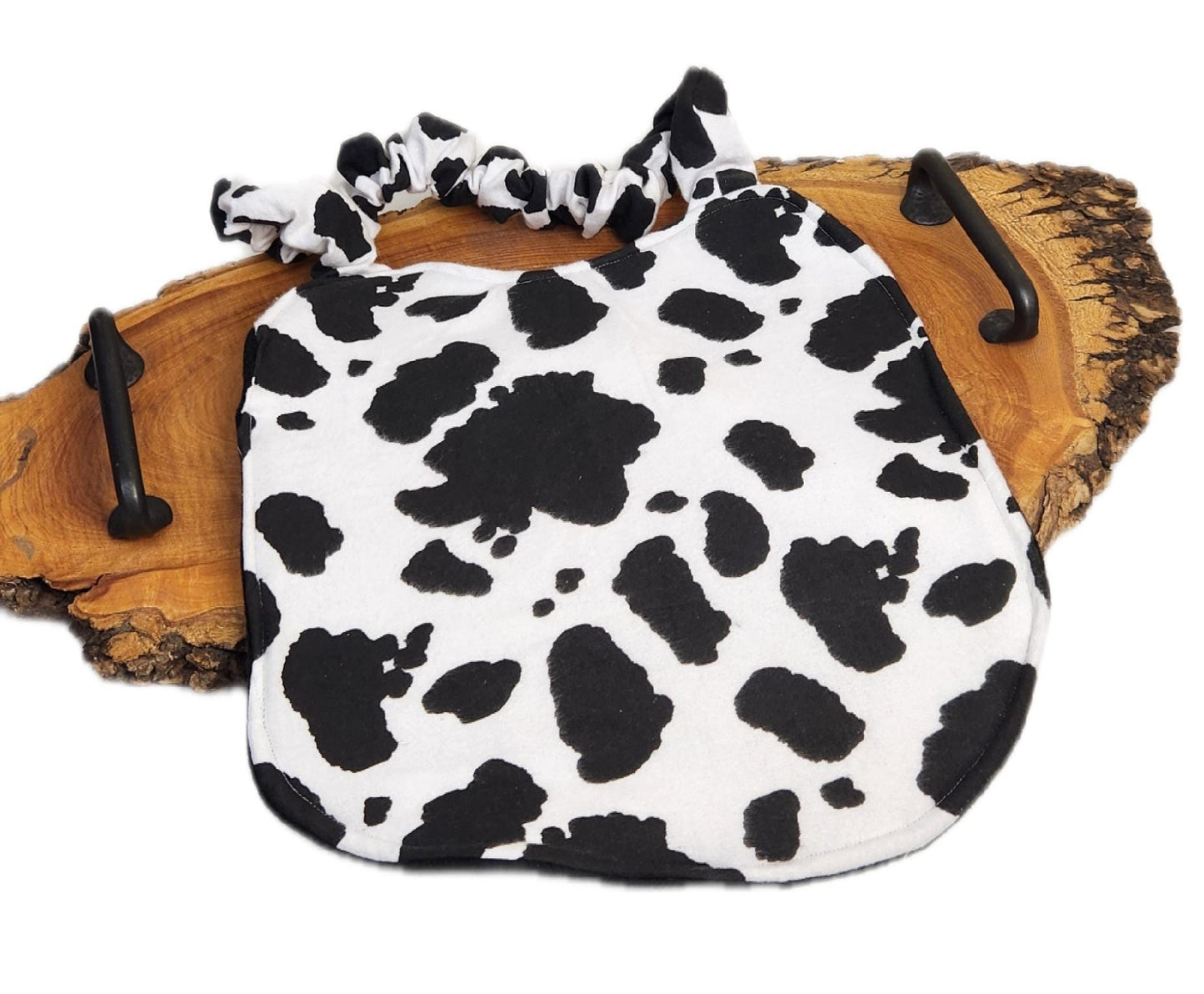 Large Breed Dog Drool Bib: Flannel, Fleece, and Zorb Absorbent Layers